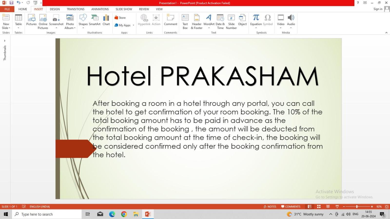 Hotel Prakasham Ujjain Exterior photo